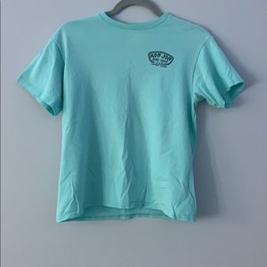 Teal Salt life short sleeve tee shirt